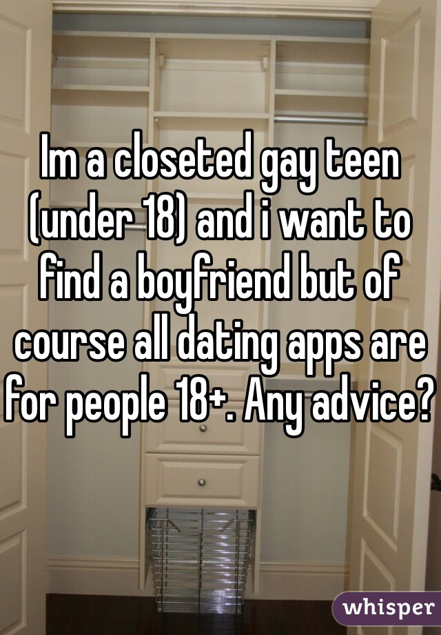 Under 18 gay dating apps